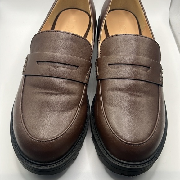 LOFT Leather Loafers - Women’s size 7 - Picture 2 of 5